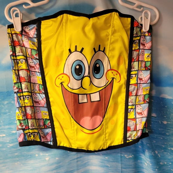 SpongeBob Squarepants Tops - Spongebob NWT Women's Corset Halloween Costume Size Sm/M